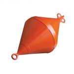 Gavitello biconico 26 Lt D320xH750mm Arancione #N10502904252A