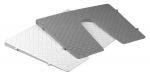 External conical transom pad 450xh360mm White Colour #LZ195136