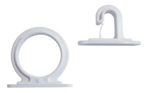 Ceiling or wall mount Fishing Rod bracket White colour #N30413004996B