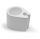 Portabicchiere Clip Termico in Poliuretano Bianco Tubo 22<>30mm #LZ470089