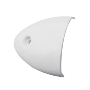 Plastic clamshell vent 5x5,5cm White #N43737604944B