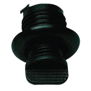Black Drain plug with plug and O-ring Ø26,3mm #N40137701724N