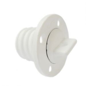 Round drain socket with O-Ring D.24,7mm White colour #N40137701748B