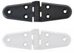 Plastic hinge 40x110 mm White colour #N60242240505B