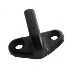 Multipurpose Black PVC Hook for Boats Camper vans Roulotte N61742500071N