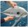 Ocean 2pcs Sail Defender Clip-on Lifeline Cover 320x70x45mm White colour #LZ197759