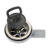 90° Ø25mm Side Drain Valve 70mm Grating with plug OS5018698