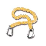 Elastic safety line with 2 snap hooks 100-190cm Breaking load 2000kg #N90683708463