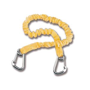 Elastic safety line with 2 snap hooks 100-190cm Breaking load 2000kg #N90683708463