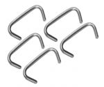 5pcs Pack Ø6mm Stainless steel clamp rings for shock cord fastening N61700602750