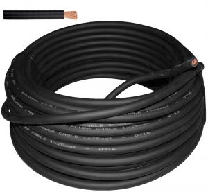 Electric cable 50mmq Black colour Sold by the metre #N50824001258