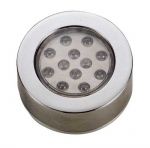 LED ceiling light D.70xH21mm 12 LEDs White and red light #TRL4400211