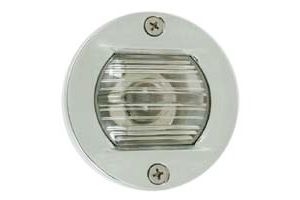 Stainless steel flush mount light White light 12V/8W #TRL4475085