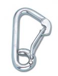 Stainless Steel spring lock snap hook L.100mm/D.10mm #TRM0610101