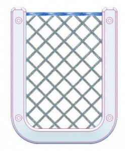 Storage net with 126x98mm frame for Mobile Phone Palmtop #N41318204476