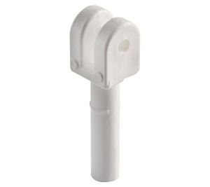 White nylon fastening pin for rowlock Ø12mm #TRO2405040