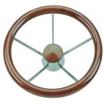 Teak Steering Wheel/Helm Ø 350mm #FNI4345135