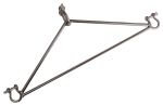 Stainless steel triangle for gangway/gangplank #TRS1800045
