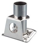 Stainless steel stanchion socket D.25mm #TRS2325080