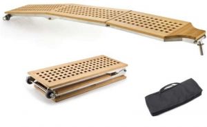 Folding Tris series gangplank with duckboard 220cm #TRS2832200
