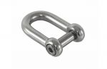 Stainless steel shackle with screw-lock Pin 6mm #MT0122706