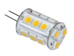 Lampadina a 18LED 10-15V 3W 3000K Bianca Calda G4 18SMD-5050 #N50227502274