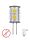 Lampadina a 9LED 10-15V 1.8W 3000K Bianca calda G4 9SMD-5050 #N50227502285