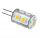 Lampadina a 9LED 10-15V 1.8W 3000K Bianca calda G4 9SMD-5050 #N50227502285