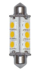 Lampadina a 12LED 10-15V 3W 3000K Bianca Calda 12SMD-5050 #N50227550352