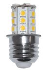 Lampadina a 24LED 10-15V 4W E27 3000K Bianca Calda 24SMD-5050 #N50227564010