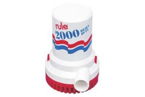 Pompa di sentina ad immersione Rule 2000GPH 12V 130Lt/min Modello 10 #38522540