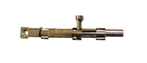 Chrome plated brass barrel bolt 104x9 mm #PB41500536