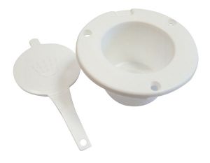 Recess fit cup with cover for shower head D.55mm #N42737302434