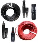 Kit di connessione MC4 Cavo 6mmq x 2 Pannello Solare #CB307KITCONN2C10MT