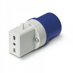 Adapter from 16A male CEE to IT female standard #N50523527252
