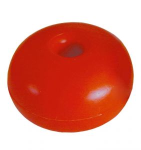 Orange Floats with through hole for Nets Ropes Ø80/10mm #N10502903525