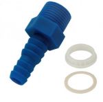 Portagomma Filettato con Ghiera da 3/8" D.10mm/D.12mm per Serbatoi Acqua #N41935102106