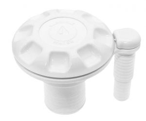 Water deck filler cap with vent - White - D.38mm #N82735503952