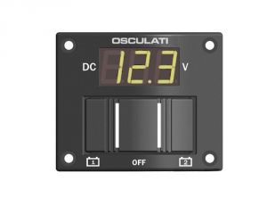 2-battery panel with tester digital IP56 #OS1410005