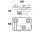 Power distribution fuse box for Mega fuse #OS1410038