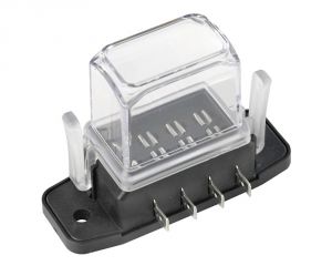 Watertight blade fuse holder deep lid 4 seats    #OS1410081