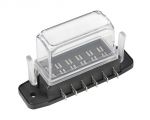Watertight blade fuse holder deep lid 6 seats #OS1410082