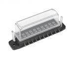 Watertight blade fuse holder deep lid 10 seats #OS1410084