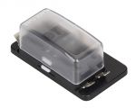 Fuse holder box with warning lights 4 housings #OS1410270