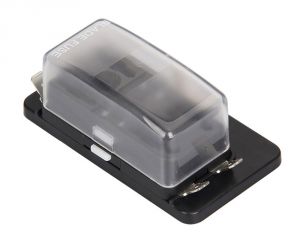 Fuse holder box with warning lights 4 housings #OS1410270