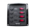 Vertical control panel w. 4 switches #OS1410334