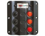 Wave electric control panel 3 + 12V voltmeter #OS1410405