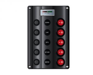 Wave electric control panel 5 + 12 V voltmeter #OS1410407