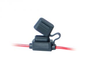 Watertight blade fuse holder fitted with 2 cables #OS1411519