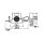Watertight fuse holder with warning LED light max 30A N50124227059